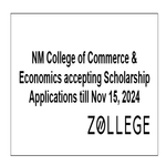 NM College of Commerce and Economics accepting Scholarship Applications